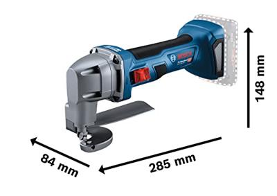 Bosch Blauw GSC 18V-16 E Accu Plaatschaar | 3.200 min-1 | Excl. accu&apos;s en lader | In doos 0601926300 - thumbnail