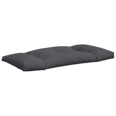 Palletkussens 3 st stof antracietkleurig