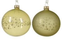Kerstbal glas d8 cm pistache a2 kerst Decoris - Decoris - thumbnail