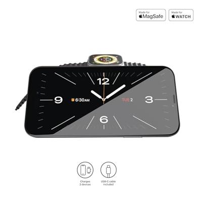 ZENS Travel MagSafe ZEDC24W/00 Inductie lader Uitgangen Qi-standaard Wit