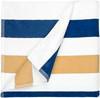The One Towelling Strandhanddoek 90 x 190 cm Stripe Navy / Gold The One Towelling Strandhanddoek 90 x 190 cm Stripe Navy / Gold