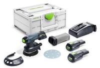 Festool ETSC 125 3,0 I-Plus Accu Excenterschuurmachine 18V 3.0Ah in Systainer - 577694 - thumbnail