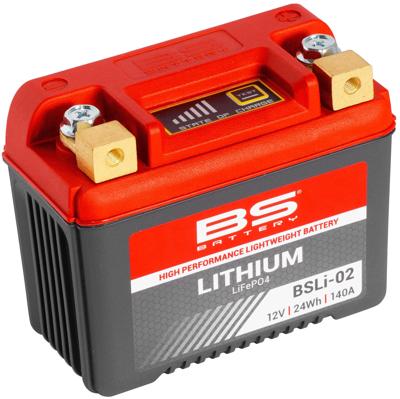 BS-BATTERY lithium-ion accu "bsli-02" battery li02 bs lithium