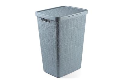 Curver wasbox jute 58 liter smokey grey