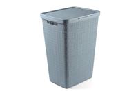 Curver wasbox jute 58 liter smokey grey - thumbnail