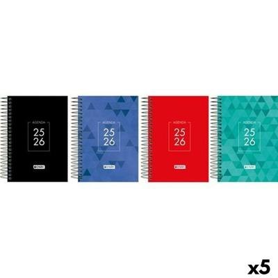 Agenda ENRI IDENTITY 1/8 12 x 18 cm 2025-2026 (5 Stuks)