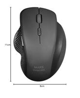 Muis Mars Gaming MMWERGO Zwart - thumbnail
