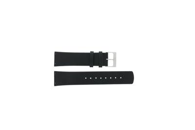 Horlogeband Skagen SKW6024 Leder Zwart 22mm Horlogeband Skagen SKW6024 Leder Zwart 22mm