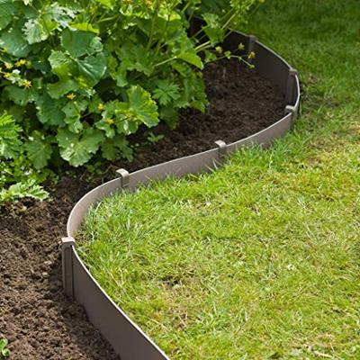 Nature borderrand 0,15x10 m terracottakleurig