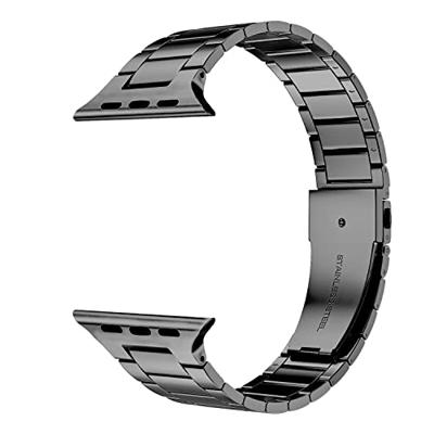 Stalen schakelband - Space Grey - Geschikt voor Apple watch 44mm / 45mm / 46mm / 49mm