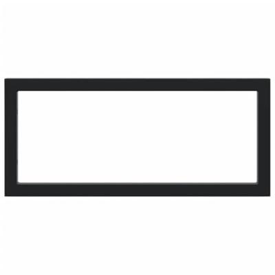 VidaXL Wandbeugels voor wasbak 2 st rechthoekig staal zwart VidaXL Wandbeugels voor wasbak 2 st rechthoekig staal zwart
