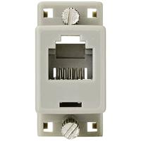 TRU COMPONENTS D-sub adapter D-sub stekker 9-polig - RJ12-bus 1 stuk(s) - thumbnail