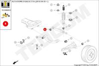 Draagarmrubber TED86451 - thumbnail