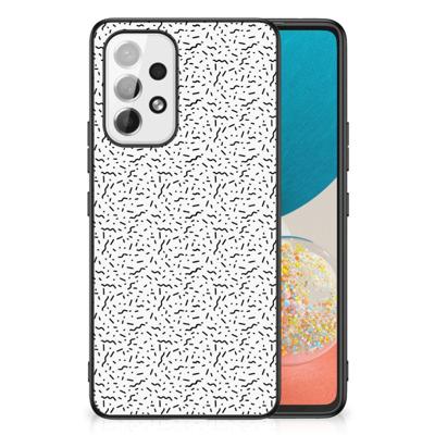 Samsung Galaxy A53 Back Case Stripes Dots Samsung Galaxy A53 Back Case Stripes Dots