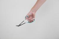Teennagelschaar op lange steel | Gehoekte nagelschaar | Lengte 21 cm | Atlantis | PR63006 - thumbnail