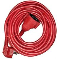 Verlengbare Kabel EDM 23600 Rood 10 m Flexibel - thumbnail