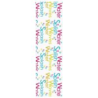 Doucherolgordijn 60x240 cm stofbreedte 56 cm - thumbnail