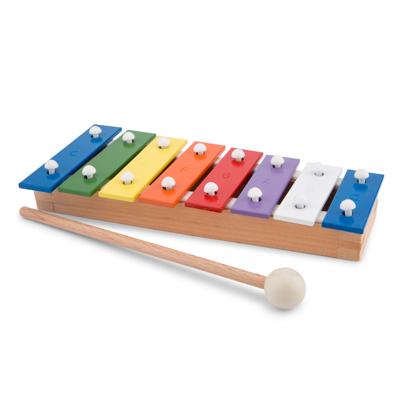 New Classic Toys houten Metallofoon 8-toons