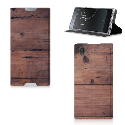 Sony Xperia L1 Book | Wallet Case | Old Wood