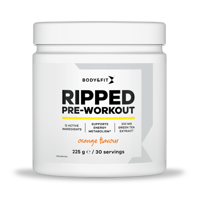 Ripped Pre-workout | Body & Fit | 225g