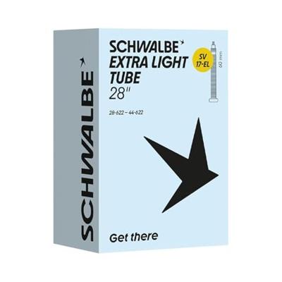 SCHWALBE binnenband sv17-el 28/44-622 zwart 60mm