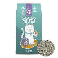 EASYPETS CLASSIC CLEAN CATLITTER KATTENBAKVULLING 20 LTR - thumbnail