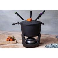 Cosy & Trendy Fondueset Gietijzer - 6 personen - grijs - 1.2 liter - thumbnail
