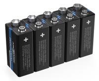 Ansmann lithium batterij block e / 1604lc 5er box - thumbnail
