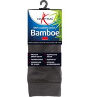 Lucovitaal Bamboe Sokken Antraciet 39-42 - thumbnail