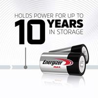 Energizer batterijen Max C, blister van 2 stuks - thumbnail