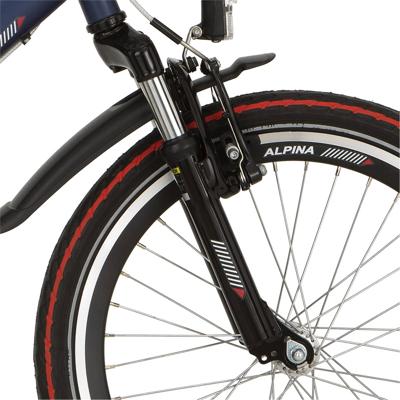 Alpina voorvork 20 yabber susp zwart