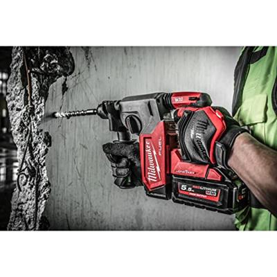 Milwaukee M18 FUEL™ ONEFHX-552X ONE-KEY™ Accu combihamer SDS-Plus 2,5J + snelwisselboorkop 18V 5.5Ah in HD-Box - 4933478504