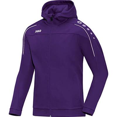 JAKO 6850 Jas Met Kap Classico - Paars - XXL