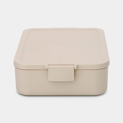 Brabantia Make & Take Lunchbox large kunststof Soft Beige Brabantia Make & Take Lunchbox large kunststof Soft Beige