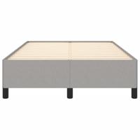 Bedframe zonder matras 120x190 cm stof lichtgrijs - thumbnail