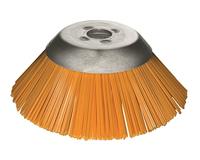 Lessmann Staaldraadborstel | d. 160 mm gat 20,0 mm | polyester 10 mm | 10.000 omw/min | 1 stuk - 42500001 42500001 - thumbnail