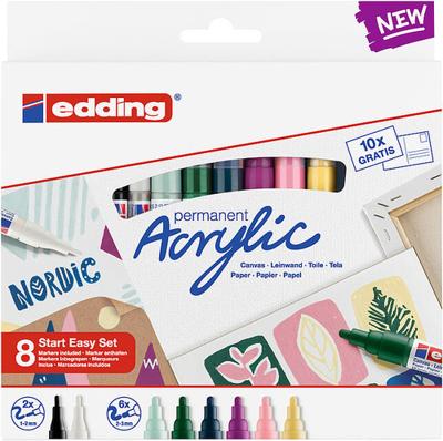 Quantore Acrylmarker edding starterskit Quantore Acrylmarker edding starterskit