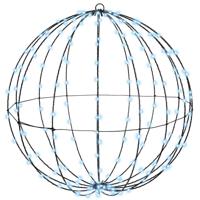 Bal met 192 LED Koudwit 60 cm Metaal - thumbnail