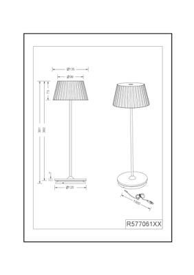 Trio TafellampjeSuarez zwart - R57706132