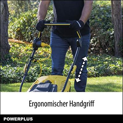 Powerplus POWXG6251 grasmaaier Duwgrasmaaier Zwart, Geel AC Powerplus POWXG6251 grasmaaier Duwgrasmaaier Zwart, Geel AC