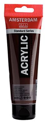 Royal Talens Amsterdam Acrylverf 120 ml - Omber Gebrand 409