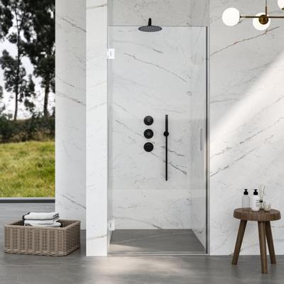 Marenza Neptune 5000 Douchedeur - 65x200cm - profielloos veiligheidsglas - anti kalk - chroom NWA6211-65 Marenza Neptune 5000 Douchedeur - 65x200cm - profielloos veiligheidsglas - anti kalk - chroom NWA6211-65