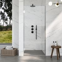 Marenza Neptune 5000 Douchedeur - 65x200cm - profielloos veiligheidsglas - anti kalk - chroom NWA6211-65 - thumbnail