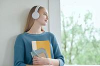 Sony WHCH510W.CE7 Draadloze Hoofdtelefoon (ingebouwde spraakassistent, quick charge, tot 35 uur accuduur), Wit - thumbnail