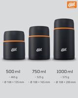 Voedselthermos ESBIT Food Jug 500ml, Zwart - thumbnail