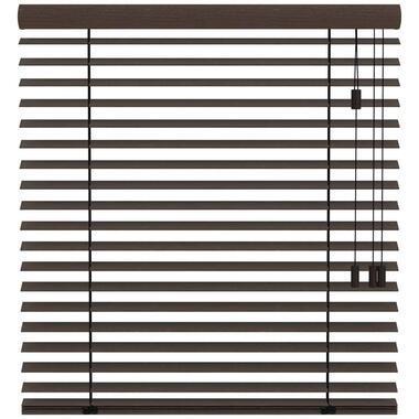 Fenstr bamboe jaloezie Tahiti 65mm - zwartbruin (15901) - Leen Bakker