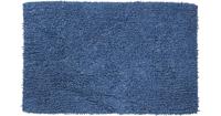 Badmat Misto Chenille Katoen 90x60 cm Blauw - thumbnail