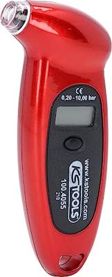 KS Tools 100.4055 Digitale bandenspanningsmeter, 0,20 - 10,0 bar