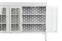 Dressoir DKD Home Decor Wit Kristal Spar 142,5 x 40,5 x 101,5 cm - thumbnail