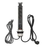 Tower Power 3x Schuko | 2x USB | 2x cat-6 - thumbnail
